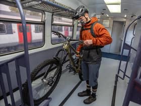 ScotRail's "active travel" carriages are due to go into service in 2021. Picture: ScotRail