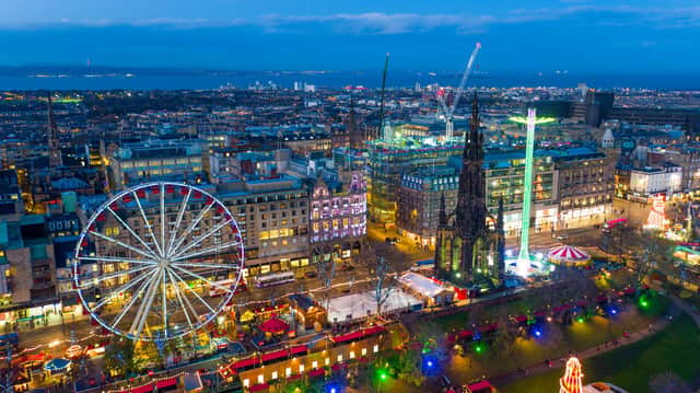 Edinburgh's Christmas festival is expected to be radically revamped this year in the wake of the coronavirus pandemic. Picture: Tim Edgeler