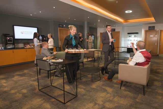 Reception Area, Quincentenary Building, Surgeons Quarter