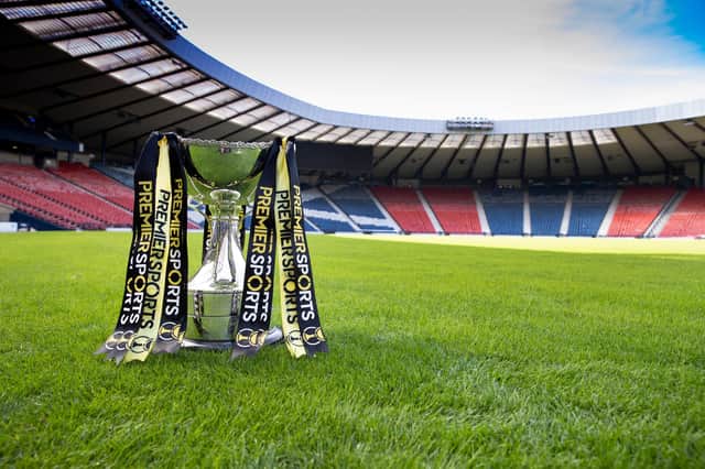 A 50,000 crowd is expected for the Premier Sports Cup final between Celtic and Hibs at Hampden on Sunday (Photo by Alan Harvey / SNS Group)