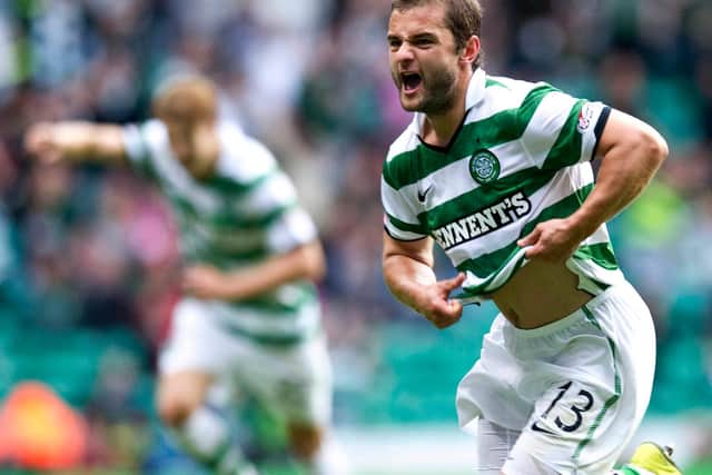 Maloney, pictured playing for Celtic in 2010.