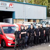 The team behind the success at the Edinburgh Boiler Company