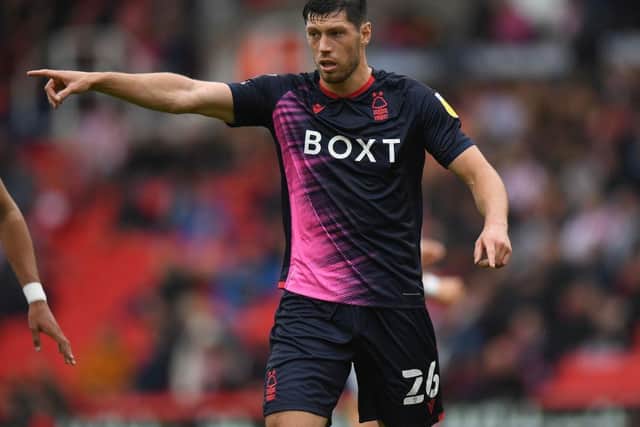 Scott McKenna of Nottingham Forest. (Photo by Tony Marshall/Getty Images)