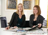 Rachel Colgan, right, with business partner Kathryn Ruecroft