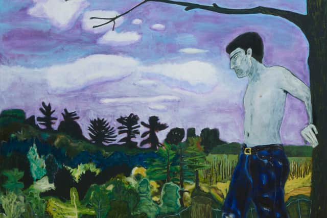 Peter Doig's painting At the Edge of Town was painted between 1986 and 1988.