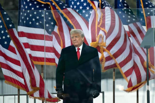 Donald Trump is gone - but do you agree with his decision to miss Joe Biden inauguration? Picture: Brendan Smialowski/AFP via Getty Images