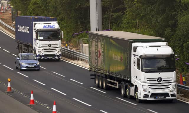 Driver shortages are affecting many parts of the agricultural supply sector. Picture: Steve Parsons/PA Wire