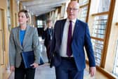 Deputy First Minister Jenny Gilruth, pictured with First Minister John Swinney (Picture: Jeff J Mitchell/Getty Images)