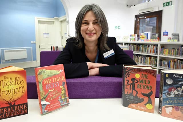 Vesna Rajacic, Library Development Leader, at the Central Children's Library. Picture: John Devlin