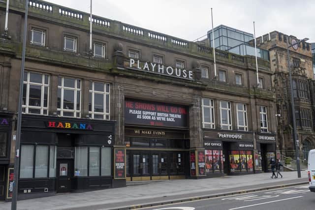 The Edinburgh Playhouse was closed for 18 months by the Covid pandemic. Picture: Andrew O'Brien