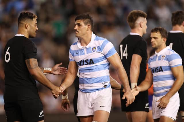 Pablo Matera has been reinstated as captain of Argentina. Picture: Cameron Spencer/Getty Images