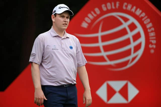 Bob MacIntyre pictured during the WGC HSBC Champions at Sheshan International Golf Club in Shanghai in November 2019. Picture: Andrew Redington/Getty Images.