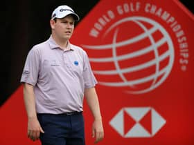Bob MacIntyre pictured during the WGC HSBC Champions at Sheshan International Golf Club in Shanghai in November 2019. Picture: Andrew Redington/Getty Images.