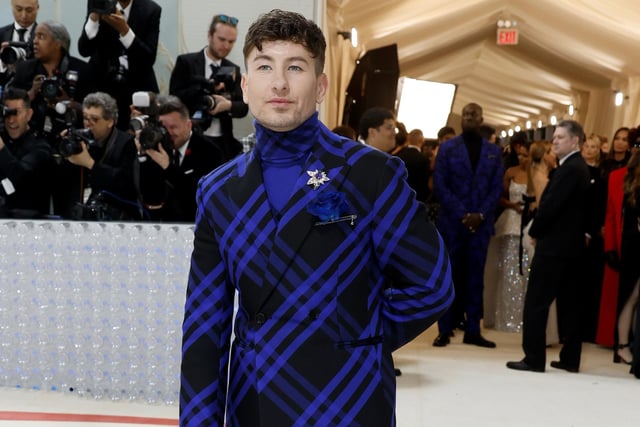 Barry Keoghan at the 2023 Met Gala. The Bafta award-winning actor lives in Scotland with his partner.