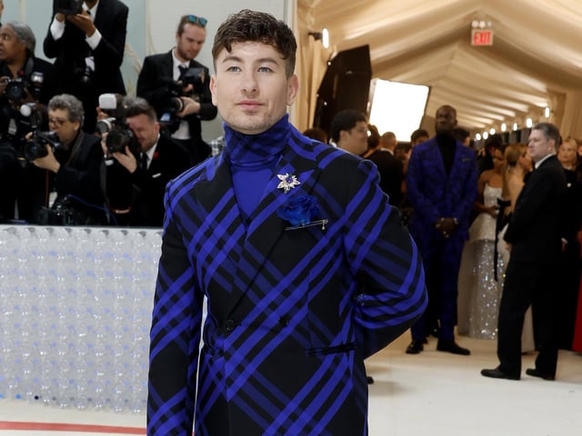 Barry Keoghan at the 2023 Met Gala. The Bafta award-winning actor lives in Scotland with his partner.