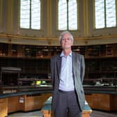 Sir Mark Jones inside the Reading Room of the British Museum in London. Picture: Aaron Chown/PA Wire