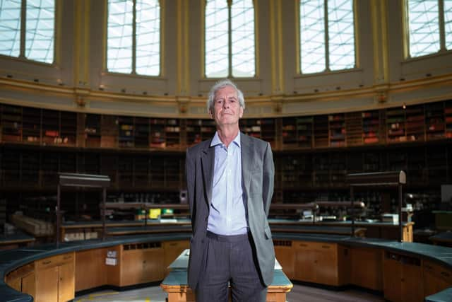 Sir Mark Jones inside the Reading Room of the British Museum in London. Picture: Aaron Chown/PA Wire