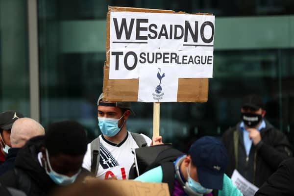 Super League plans brought protests back in 2021 from supporters.