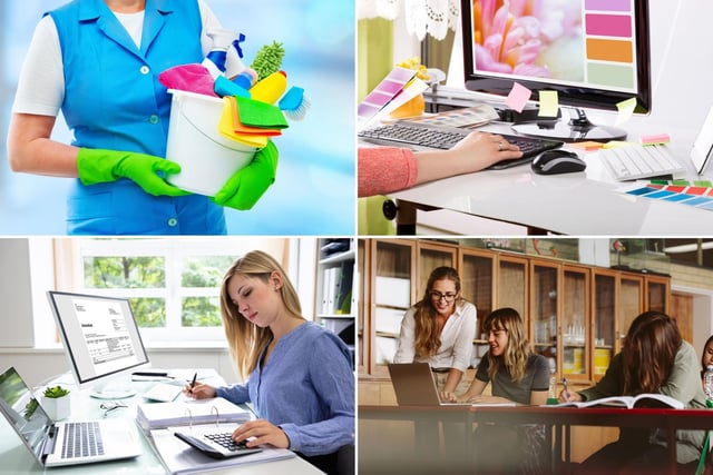 Some of the most searched for jobs in Scotland this year.