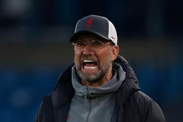 Jurgen Klopp, Liverpool manager. (Photo by LEE SMITH/POOL/AFP via Getty Images)