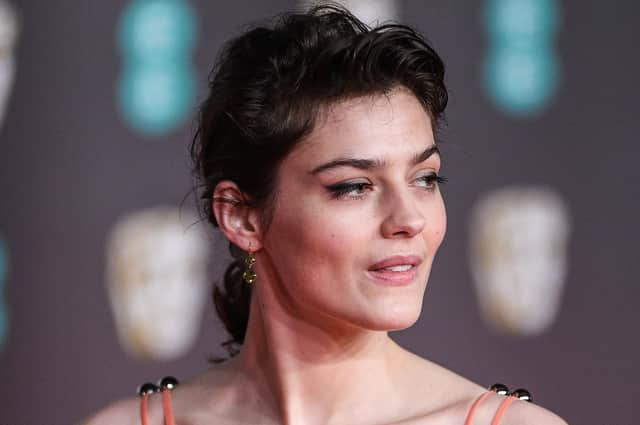 Amber Anderson at the British Academy Film Awards, London, 2020. Pic: Scott Garfitt/BAFTA/Shutterstock