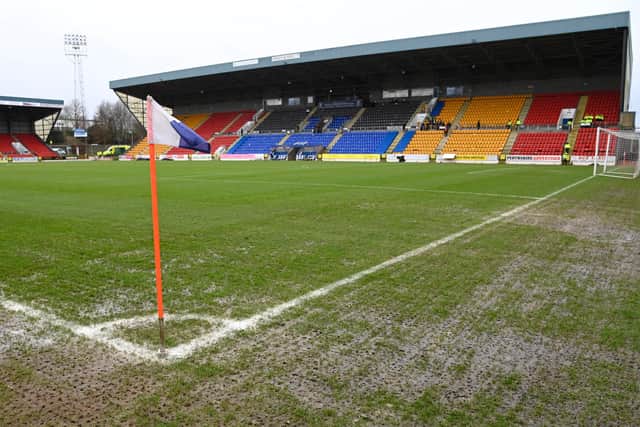 St Johnstone's match against Hearts is subject to a 10am Saturday pitch inspection.