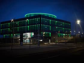 The Halo Kilmarnock is a major brownfield urban regeneration project on a 23-acre site, formerly the home of Johnnie Walker. Picture: Guy Hinks
