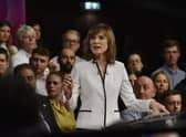 Question Time host Fiona Bruce 