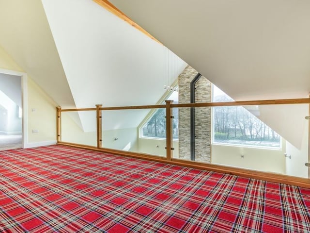 Galleried landing.
