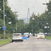 Cable Road: Body found in car in Glenrothes as police launch investigation - picture from Fife Jammer Locations .