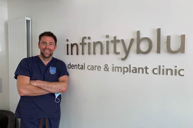 Chris Barrowman has overseen careful acquisitions to build the Infinityblu presence in the Scottish dental market.