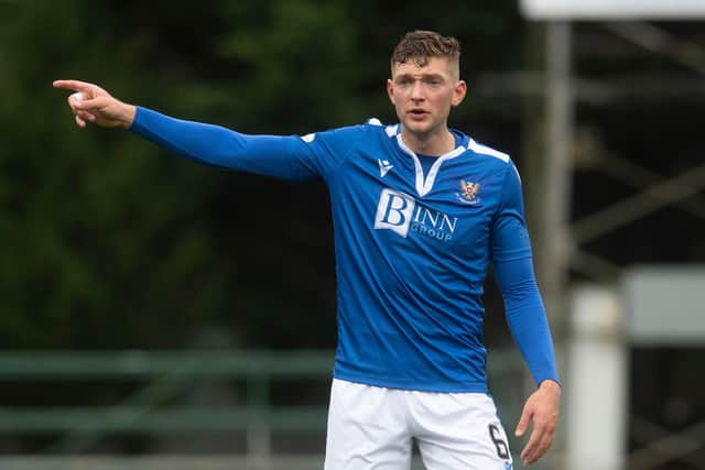 Liam Gordon in action for St Johnstone against Celtic on October 4. (Photo by Craig Foy / SNS Group)