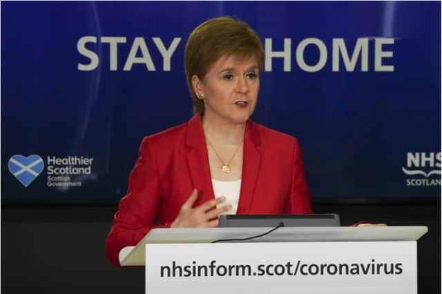The First Minister has announced the easing of some of the restrictions