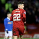 Calvin Ramsay is understood to be nearing an exit from Aberdeen. (Photo by Craig Williamson / SNS Group)