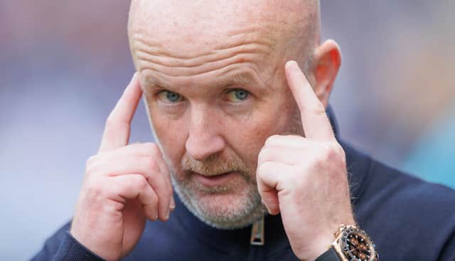 Livingston manager David Martindale believes his team were competitive at Ibrox against Rangers.