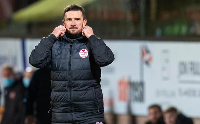 Kelty Hearts manager Barry Ferguson. Picture: SNS