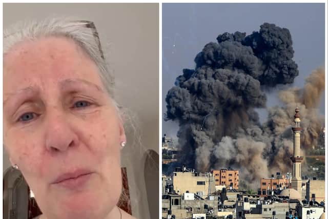 Elizabeth El-Nakla is trapped in Gaza