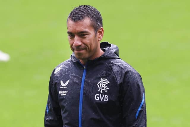Rangers manager Giovanni van Bronckhorst. (Photo by Ian MacNicol/Getty Images)