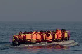 Some migrants crossing the English Channel are from Eritrea and Somalia, which have experienced years of climate change-related drought, water and food shortages, and violent conflict (Picture: Dan Kitwood/Getty Images)