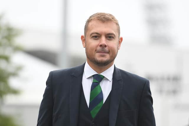 Hibs chief executive Ben Kensell is leading the search for a new manager. (Photo by Craig Foy / SNS Group)