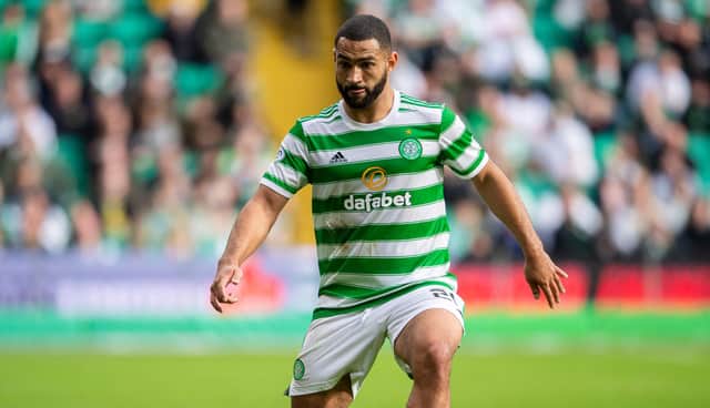 Celtic defender Cameron Carter-Vickers ever-present status could come under threat in Leverkusen. (Photo by Ross MacDonald / SNS Group)