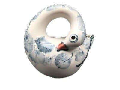 Alison's Poldrate Pottery curled goose was popular all over the world
