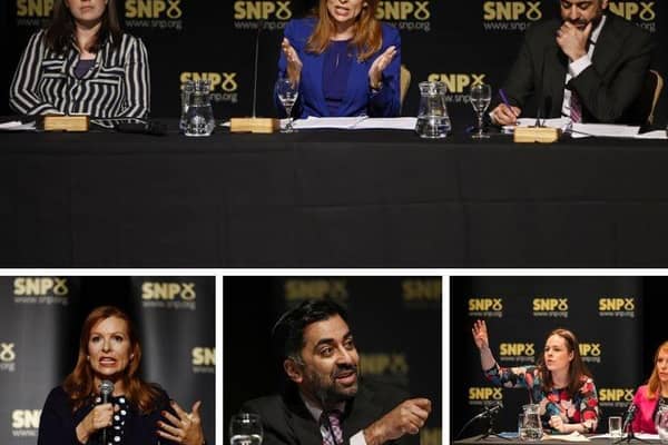 The three candidates for First Minister faced off in a Channel 4 debate.