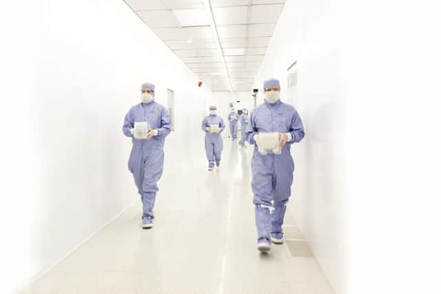 Semefab is currently manufacturing millions of temperature measuring chips for medical tools.