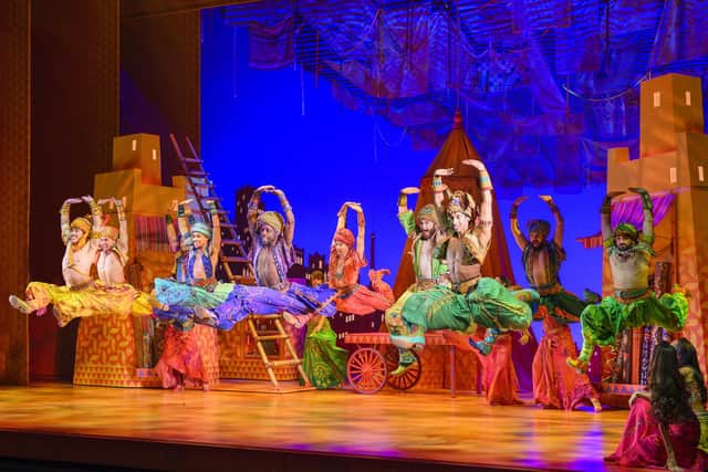 Disney's Aladdin is at the Edinburgh Playhouse until 18 November. Picture: Deen van Meer