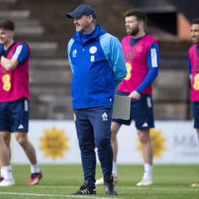 Steve Clarke has a number of big decisions to make for Scotland's Euro 2024 qualifying opener against Cyprus. (Photo by Ross MacDonald / SNS Group)