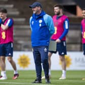 Steve Clarke has a number of big decisions to make for Scotland's Euro 2024 qualifying opener against Cyprus. (Photo by Ross MacDonald / SNS Group)