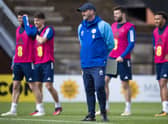 Steve Clarke has a number of big decisions to make for Scotland's Euro 2024 qualifying opener against Cyprus. (Photo by Ross MacDonald / SNS Group)