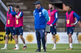 Steve Clarke has a number of big decisions to make for Scotland's Euro 2024 qualifying opener against Cyprus. (Photo by Ross MacDonald / SNS Group)