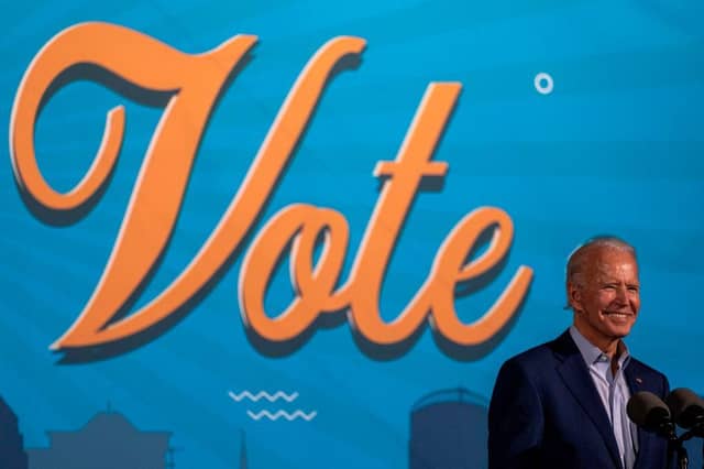 Biden and Trump have both been campaigning in the sunshine state this week (Getty Images)